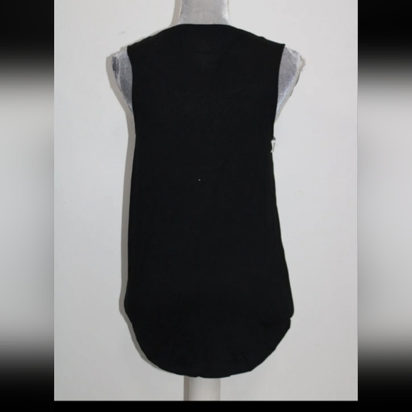 J+b Ladies Simple Black Tank Top-M - Picture 4 of 4